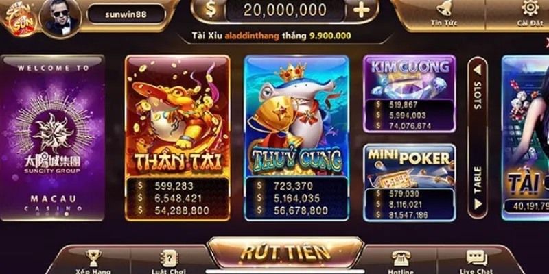 Sơ lược về casino Sunwin